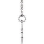 Engravable Heart Necklace or Pendant