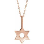 Star of David Necklace or Pendant