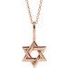 Star of David Necklace or Pendant