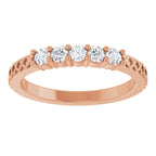 Five-Stone Anniversary Band