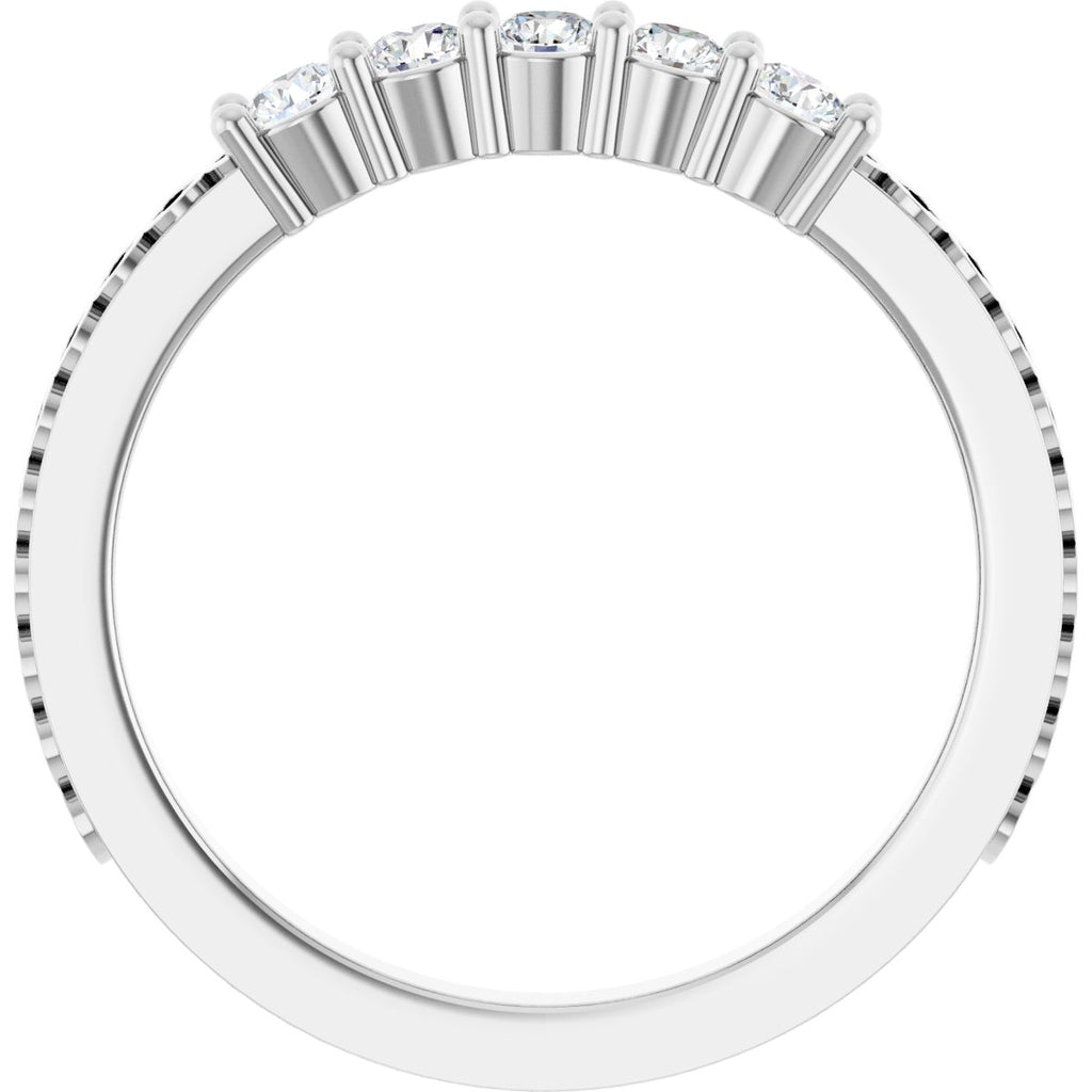 Five-Stone Anniversary Band