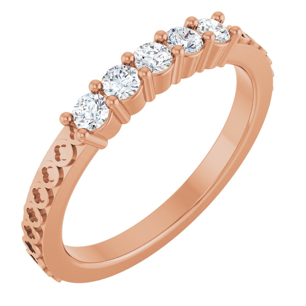 Five-Stone Anniversary Band