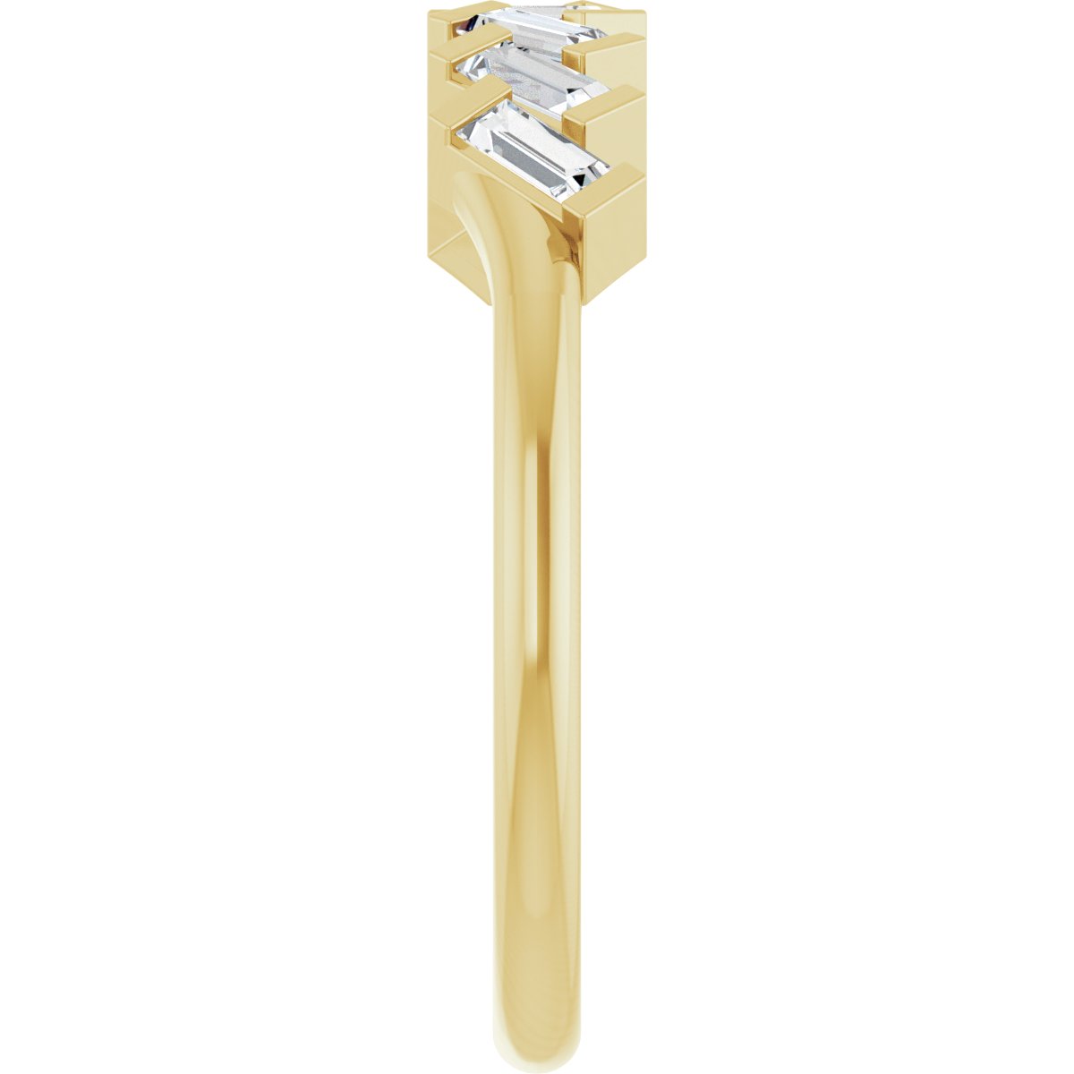 Seven-Stone Baguette Anniversary Band