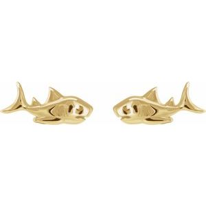 Shark Earrings