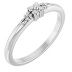 Floral Stackable Ring