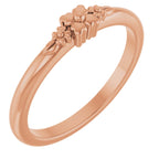 Floral Stackable Ring