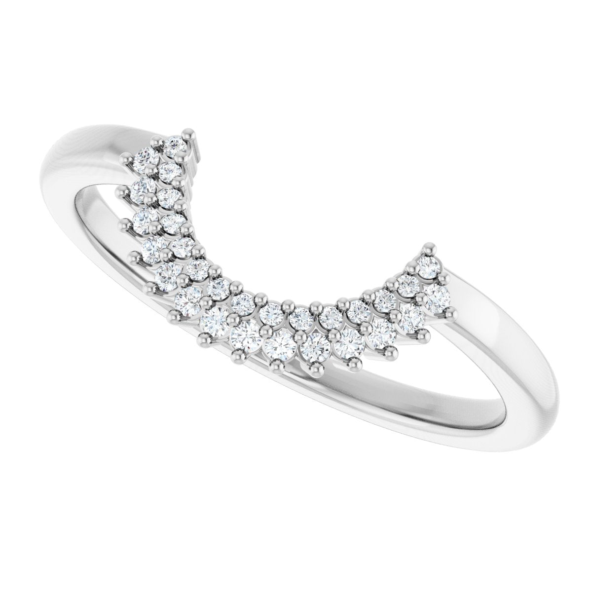 Halo-Style Art Deco Engagement Ring or Band