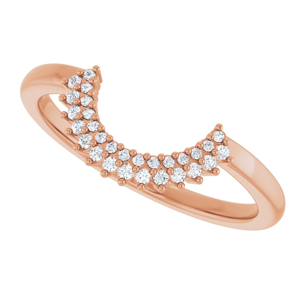 Halo-Style Art Deco Engagement Ring or Band
