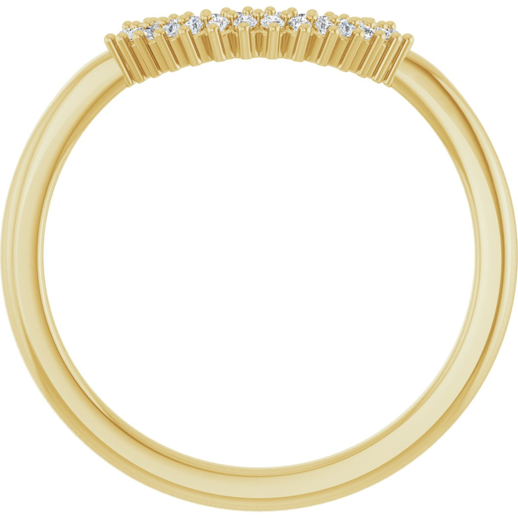 Halo-Style Art Deco Engagement Ring or Band