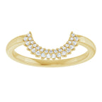 Halo-Style Art Deco Engagement Ring or Band