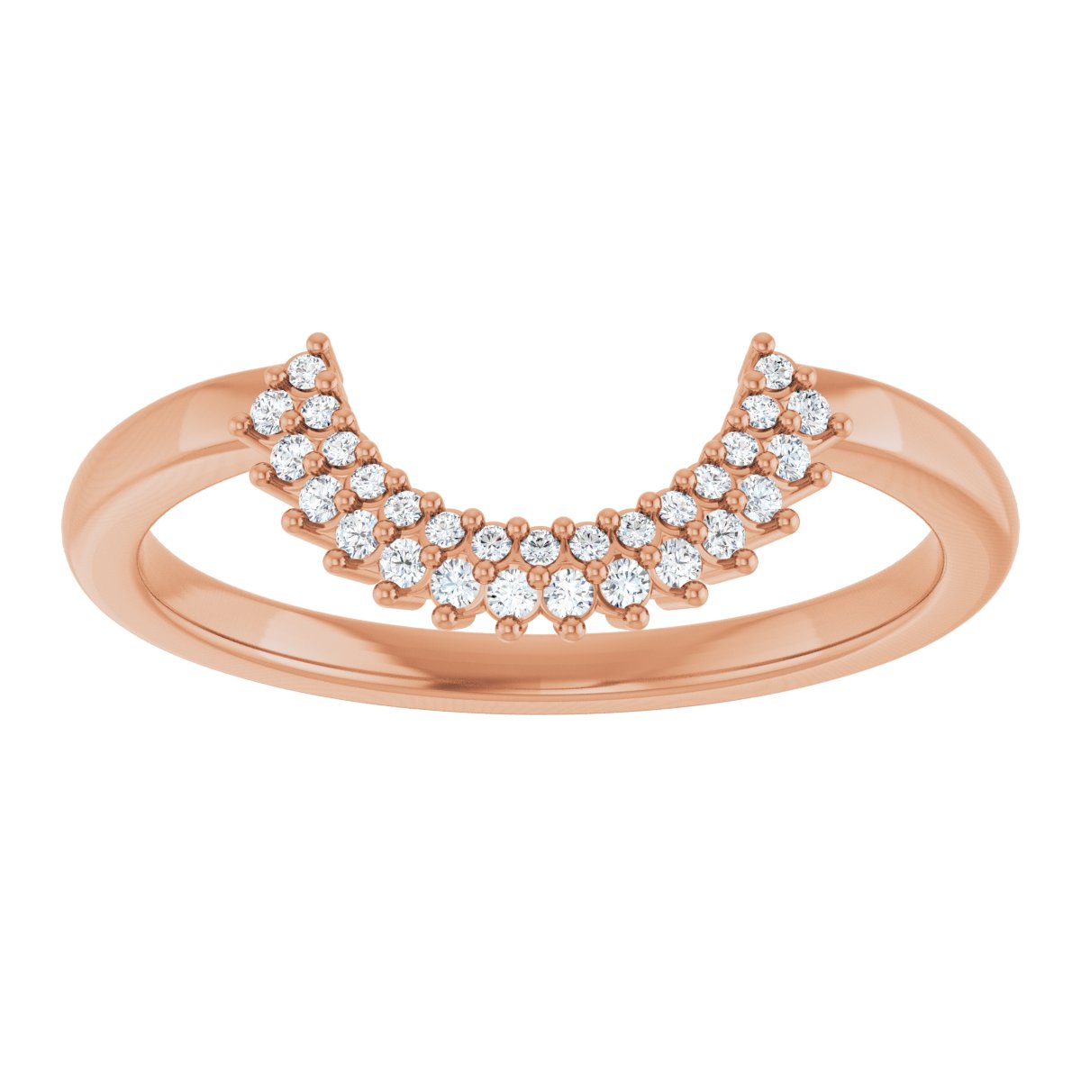 Halo-Style Art Deco Engagement Ring or Band
