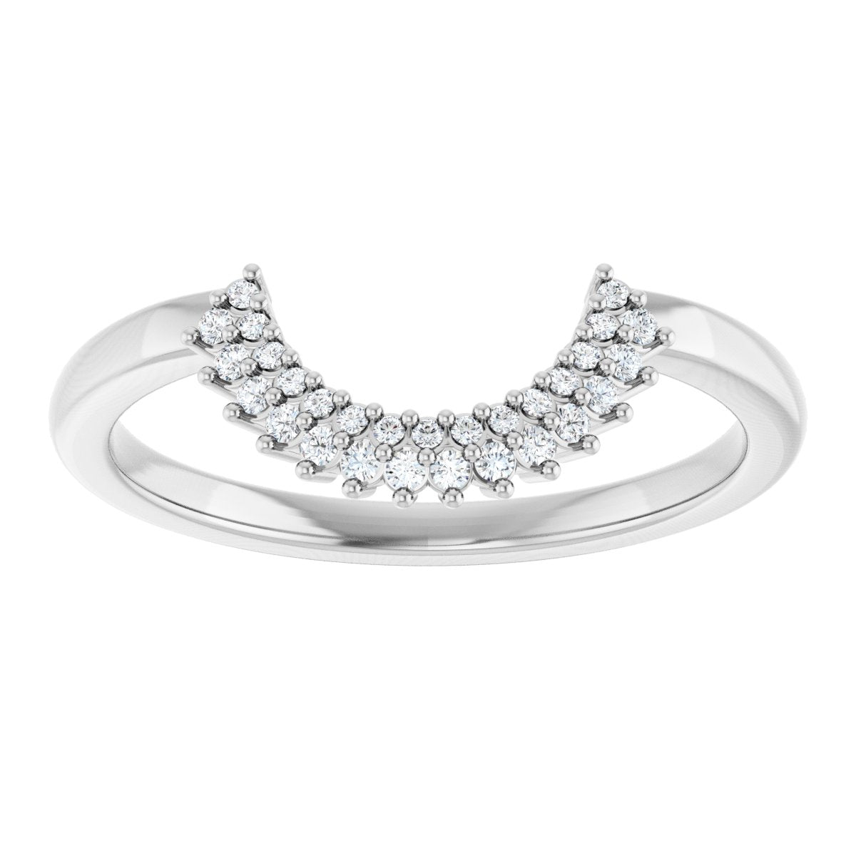 Halo-Style Art Deco Engagement Ring or Band