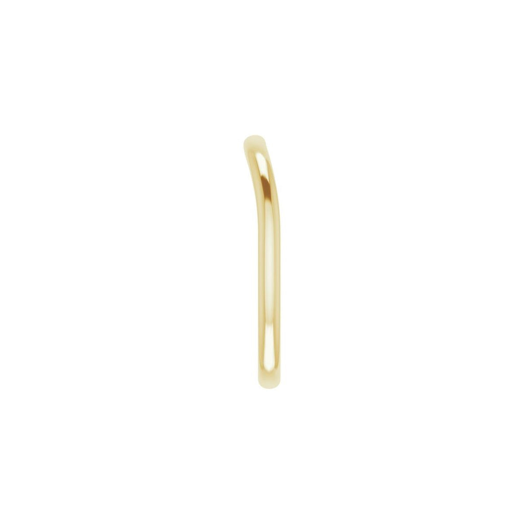 Tapered Baguette Side-Stone Peg Shank or Band