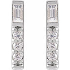 Accented Bar Earring