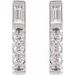Accented Bar Earring