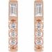Accented Bar Earring