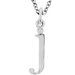Lowercase Initial Necklace or Charm/Pendant