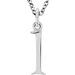 Lowercase Initial Necklace or Charm/Pendant