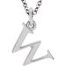 Lowercase Initial Necklace or Charm/Pendant