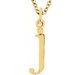 Lowercase Initial Necklace or Charm/Pendant