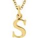 Lowercase Initial Necklace or Charm/Pendant