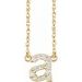 Lowercase Initial Necklace
