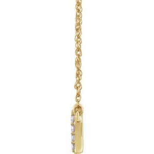 Lowercase Initial Necklace