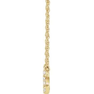 Lowercase Initial Necklace