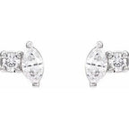 Accented Stud Earrings