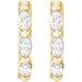 Marquise Hoop Earrings