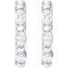 Marquise Hoop Earrings