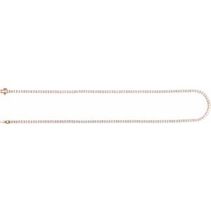 Lab-Grown Diamond Line Necklace