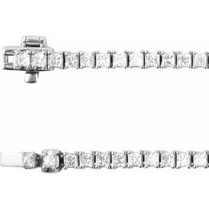 Lab-Grown Diamond Line Necklace