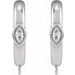 Marquise Hoop Earring Top