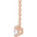 Solitaire Necklace