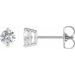 Round 2-Prong Stud Earrings