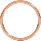 Comfort-Fit Full Round Band