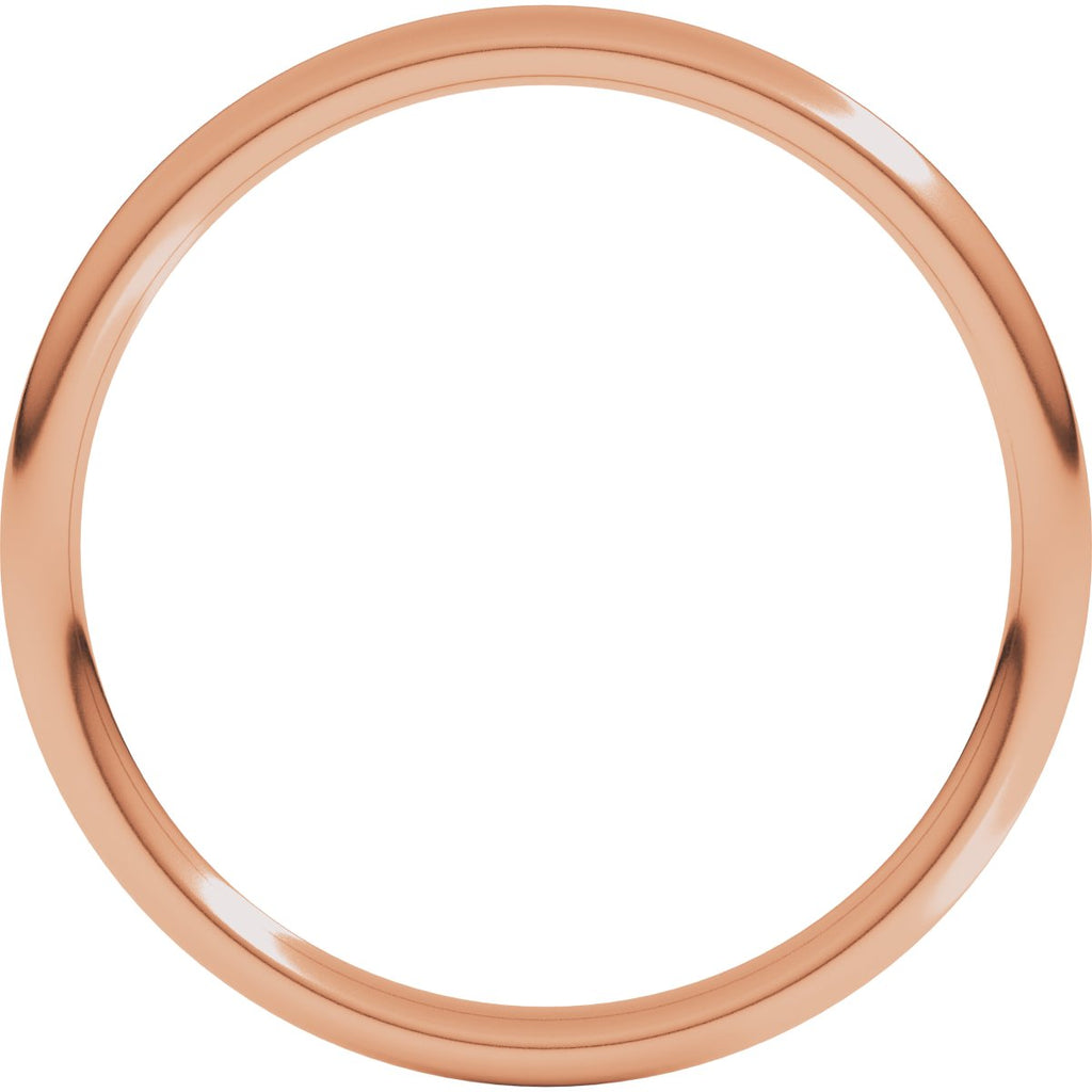 Comfort-Fit Full Round Band