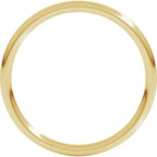 Comfort-Fit Full Round Band
