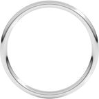 Comfort-Fit Full Round Band