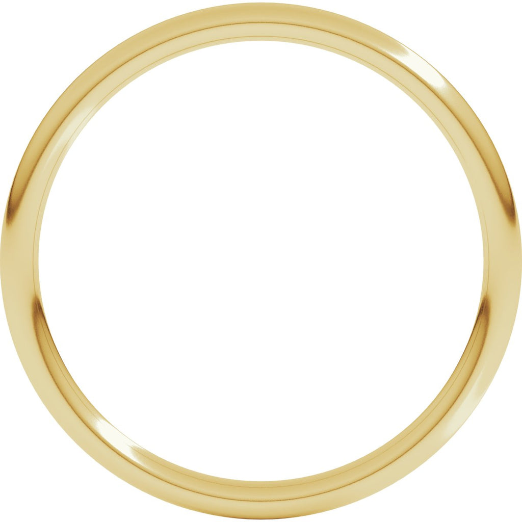 Comfort-Fit Full Round Band