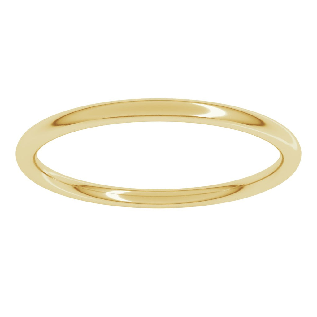 Comfort-Fit Full Round Band