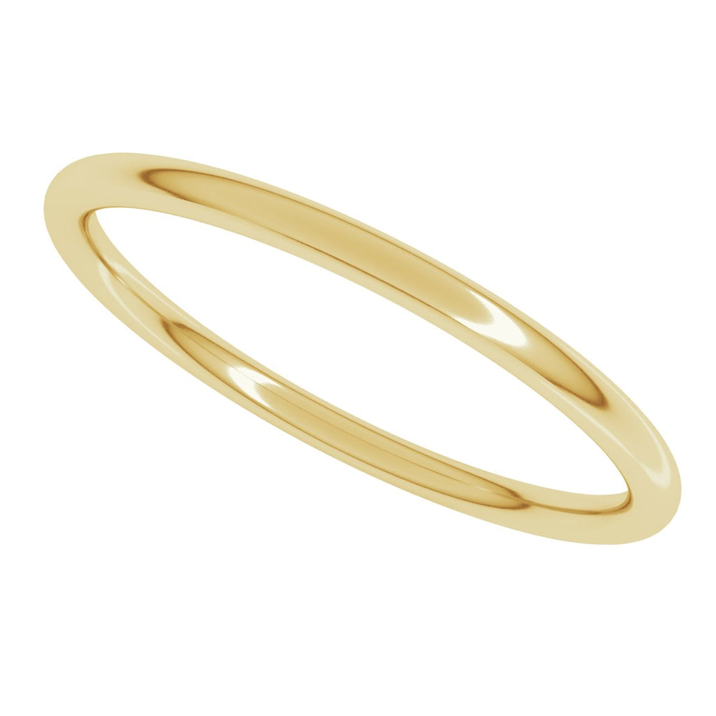 Comfort-Fit Full Round Band