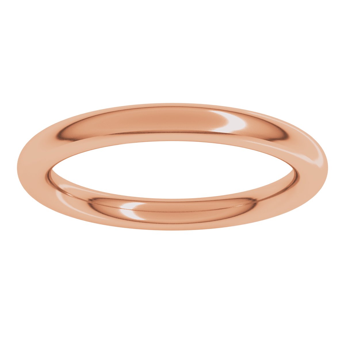 Comfort-Fit Full Round Band