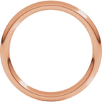 Comfort-Fit Full Round Band
