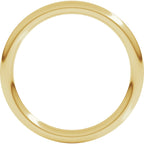 Comfort-Fit Full Round Band