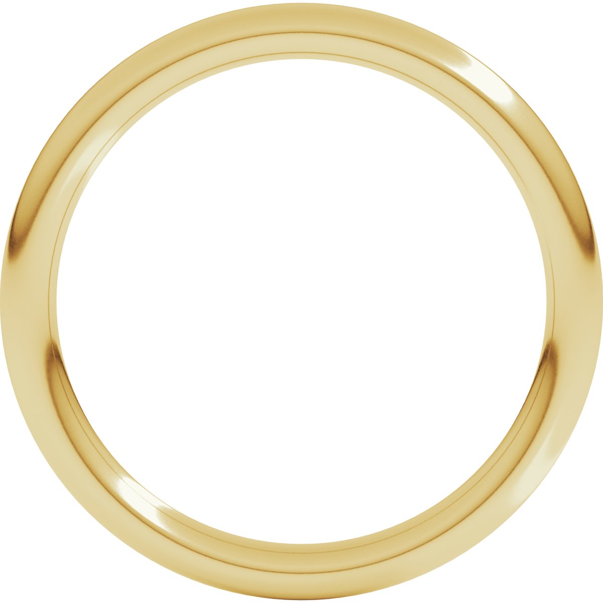 Comfort-Fit Full Round Band