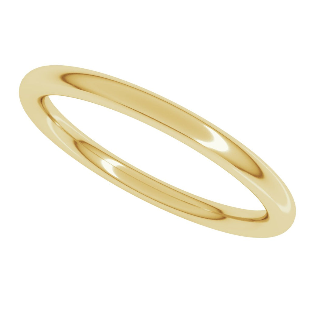 Comfort-Fit Full Round Band