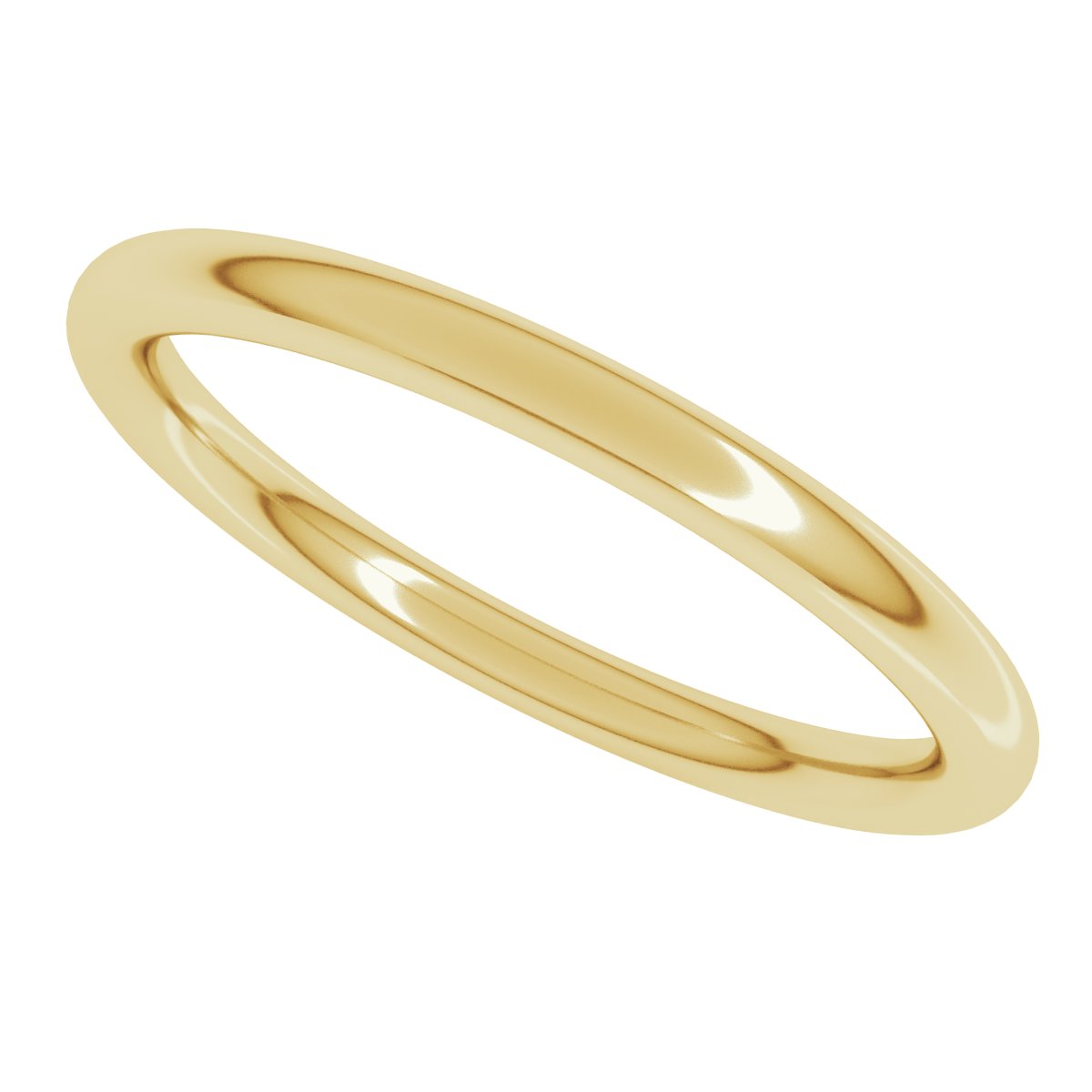 Comfort-Fit Full Round Band