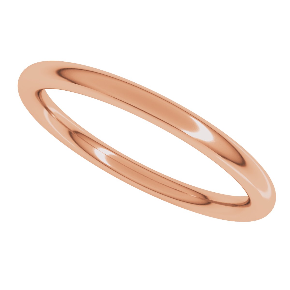Comfort-Fit Full Round Band